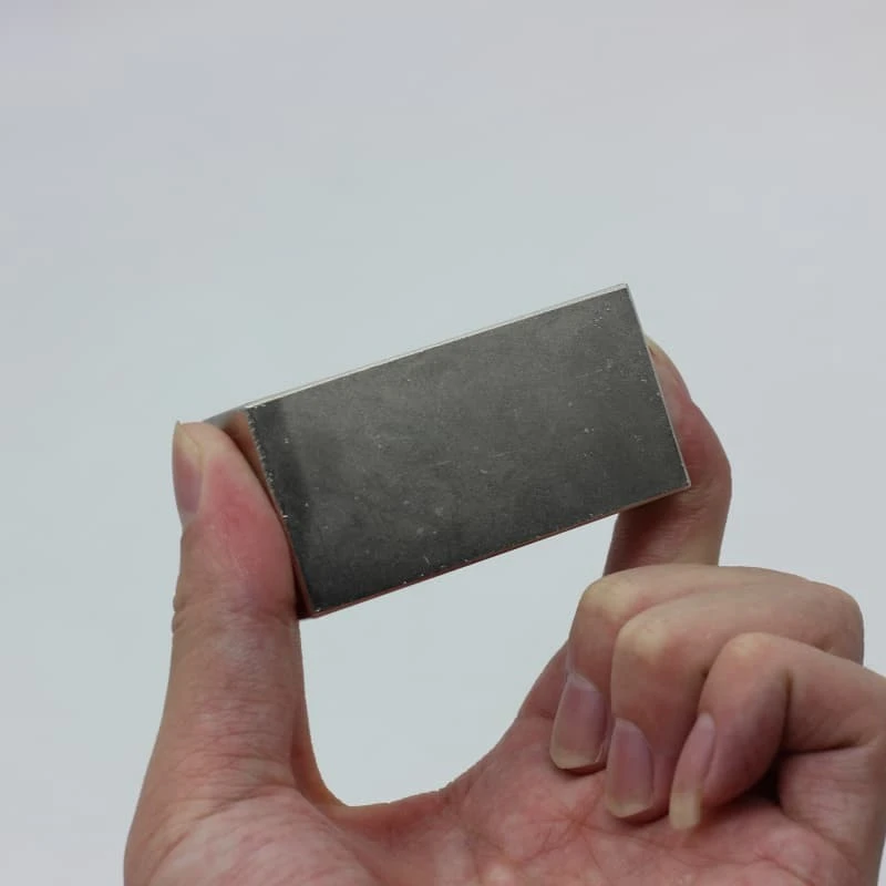Large block neodymium magnet for heavy industrial applications